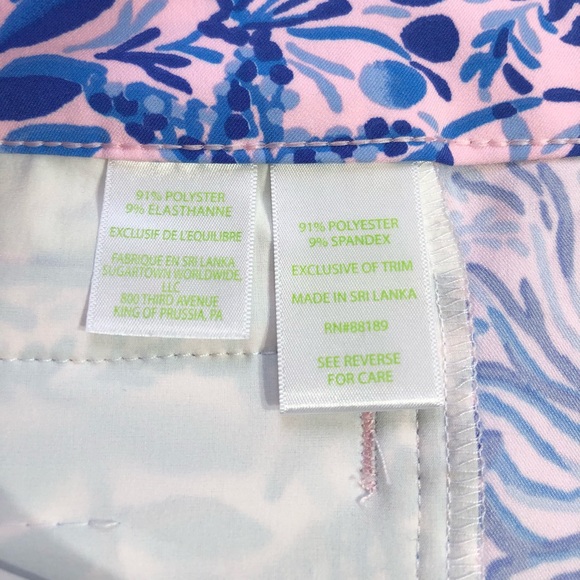 Lilly Pulitzer Reid High Tide 9” Pull-On-Short - Picture 6 of 11